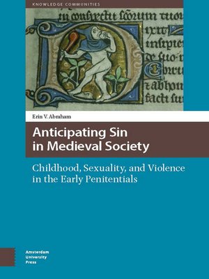 cover image of Anticipating Sin in Medieval Society